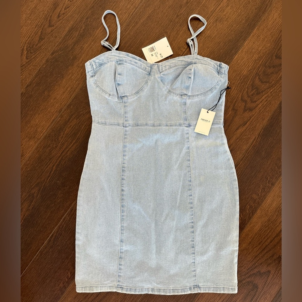 Forever 21 Denim Mini Dress
